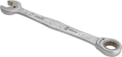 Wera - 11/16" 12 Point Combination Wrench - 9-13/32" OAL, Chrome Molybdenum Steel, Satin Finish - Eagle Tool & Supply