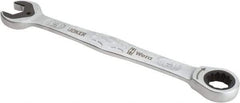 Wera - 18mm 12 Point Combination Wrench - 9-1/4" OAL, Chrome Molybdenum Steel, Satin Finish - Eagle Tool & Supply