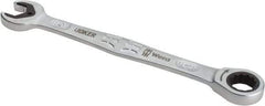 Wera - 15mm 12 Point Combination Wrench - 7-7/8" OAL, Chrome Molybdenum Steel, Satin Finish - Eagle Tool & Supply