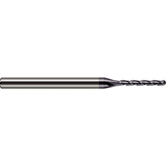 Harvey Tool - Ball End Mills; Mill Diameter (mm): 0.90 ; Mill Diameter (Decimal Inch): 0.0350 ; Number of Flutes: 3 ; Length of Cut (Inch): 9/32 ; Length of Cut (Decimal Inch): 0.2810 ; Material: Solid Carbide - Exact Industrial Supply