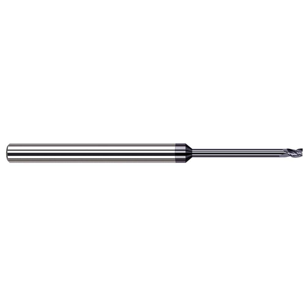 Harvey Tool - Square End Mills Mill Diameter (Inch): 3/32 Mill Diameter (Decimal Inch): 0.0930 - Eagle Tool & Supply