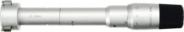 SPI - 1.6 to 2", Mechanical Inside Hole Micrometer - 0.0002" Graduation, 0.0002" Accuracy, Ratchet Stop Thimble - Eagle Tool & Supply