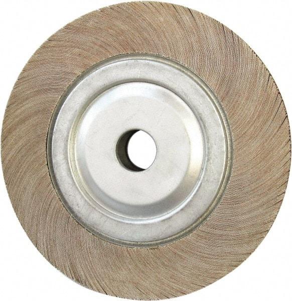 Tru-Maxx - 10" Diam, 80 Grit Aluminum Oxide Unmounted Flap Wheel - 1-3/4" Hole, 1" Wide, Coated, Medium Grade, 4,000 Max RPM - Eagle Tool & Supply