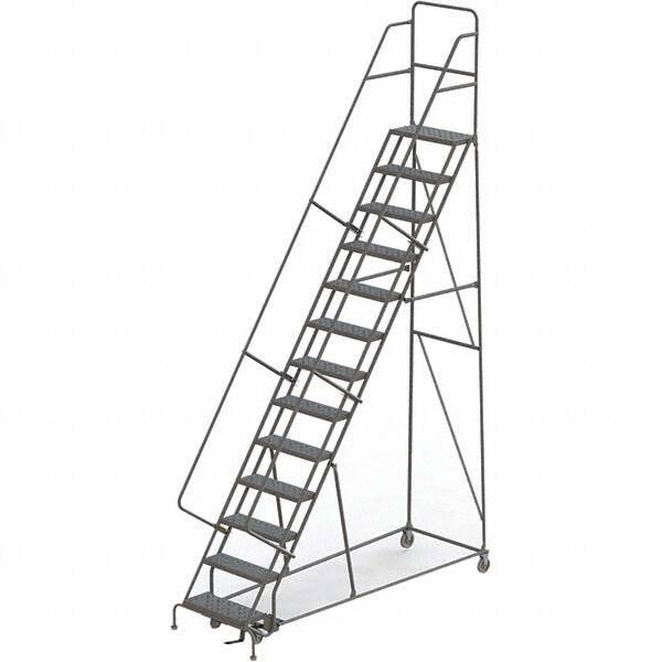 TRI-ARC - Rolling & Wall Mounted Ladders & Platforms Type: Rolling Warehouse Ladder Style: Rolling Platform Ladder - Eagle Tool & Supply