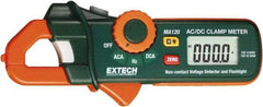 Extech - MA120, CAT II, Digital Average Responding Auto Ranging Clamp Meter with 0.7" Clamp On Jaws - 200 AC/DC Amps, Measures Current, Frequency - Eagle Tool & Supply