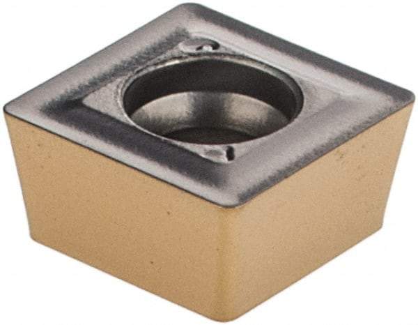 Iscar - SOMX060304 DT Grade IC808 Carbide Indexable Drill Insert - TiAlN Finish, Square, 0.2441" Inscribed Circle - Eagle Tool & Supply