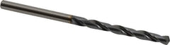 OSG - 5/32" 130° Powdered Metal Jobber Drill - V Finish, Right Hand Cut, Spiral Flute, Straight Shank, 75mm OAL, Standard Point - Eagle Tool & Supply