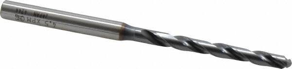 OSG - #16 130° Powdered Metal Jobber Drill - V Finish, Right Hand Cut, Spiral Flute, Straight Shank, 91mm OAL, Standard Point - Eagle Tool & Supply