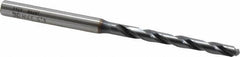 OSG - #16 130° Powdered Metal Jobber Drill - V Finish, Right Hand Cut, Spiral Flute, Straight Shank, 91mm OAL, Standard Point - Eagle Tool & Supply