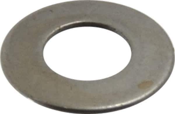 Gardner Spring - #8 Bolt, 0.164" ID, Grade 1074 Steel, Belleville Disc Spring - 0.343" OD, 0.028" High, 0.019" Thick - Eagle Tool & Supply