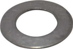 Gardner Spring - 1/4" Bolt, 0.255" ID, Grade 302 Stainless Steel, Belleville Disc Spring - 1/2" OD, 0.036" High, 0.022" Thick - Eagle Tool & Supply