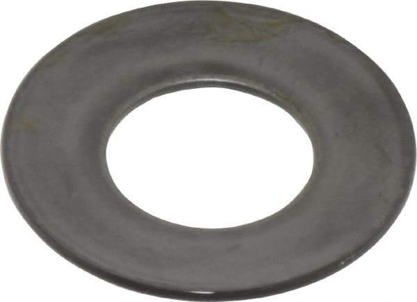 Gardner Spring - 0.4803" ID, Grade 1074 Steel, Belleville Disc Spring - 63/64" OD, 1/16" High, 0.0354" Thick - Eagle Tool & Supply