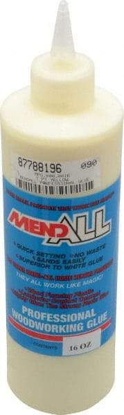 MendAll - 16 oz Bottle Yellow Wood Glue - Eagle Tool & Supply