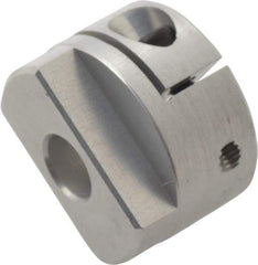 Lovejoy - 1/4" Max Bore Diam, Flexible Oldham Coupling - 0.789" OD, 1.3" OAL, Aluminum Hub with Polyacetal Insert, Order 2 Hubs with Same OD & 1 Insert for Complete Coupling - Eagle Tool & Supply