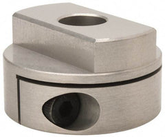 Lovejoy - 3/8" Max Bore Diam, Flexible Oldham Coupling - 1.26" OD, 1.772" OAL, Aluminum Hub with Polyacetal Insert, Order 2 Hubs with Same OD & 1 Insert for Complete Coupling - Eagle Tool & Supply