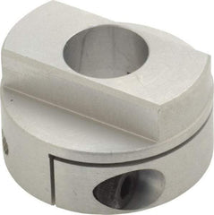 Lovejoy - 1/2" Max Bore Diam, Flexible Oldham Coupling - 1.26" OD, 1.772" OAL, Aluminum Hub with Polyacetal Insert, Order 2 Hubs with Same OD & 1 Insert for Complete Coupling - Eagle Tool & Supply