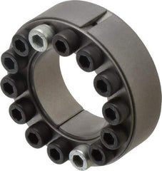 Climax Metal Products - M6 Thread, 1-1/2" Bore Diam, 2.559" OD, Shaft Locking Device - 14 Screws, 12,486 Lb Axial Load, 2.559" OAW, 0.669" Thrust Ring Width, 780 Ft/Lb Max Torque - Eagle Tool & Supply