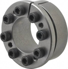 Climax Metal Products - M6 Thread, 1-3/8" Bore Diam, 2.362" OD, Shaft Locking Device - 8 Screws, 10,024 Lb Axial Load, 2.618" OAW, 0.669" Thrust Ring Width, 574 Ft/Lb Max Torque - Eagle Tool & Supply