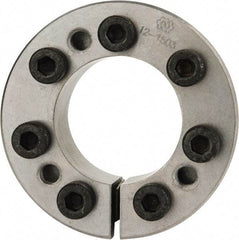 Climax Metal Products - M8 Thread, 1-3/4" Bore Diam, 2.953" OD, Shaft Locking Device - 7 Screws, 16,206 Lb Axial Load, 3.287" OAW, 0.787" Thrust Ring Width, 1,182 Ft/Lb Max Torque - Eagle Tool & Supply