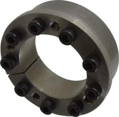 Climax Metal Products - M8 Thread, 2-7/16" Bore Diam, 3.74" OD, Shaft Locking Device - 9 Screws, 20,836 Lb Axial Load, 4.016" OAW, 0.787" Thrust Ring Width, 2,116 Ft/Lb Max Torque - Eagle Tool & Supply