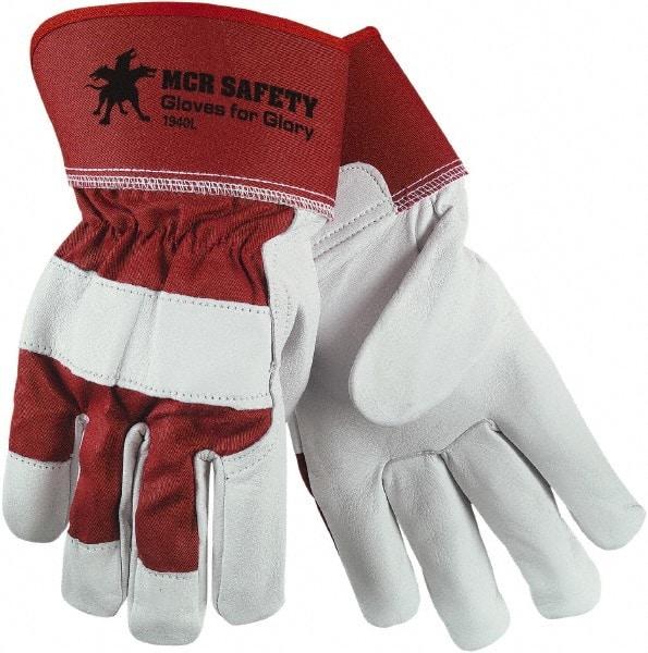 MCR Safety - Leather Work Gloves - Eagle Tool & Supply