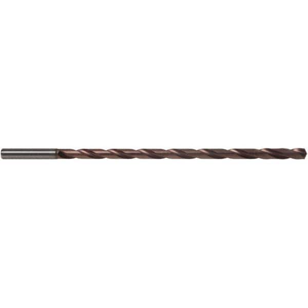 Kennametal - 9/16" 135° 2-Flute Solid Carbide Extra Length Drill Bit - Eagle Tool & Supply