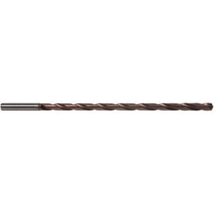 Kennametal - 9/16" 135° 2-Flute Solid Carbide Extra Length Drill Bit - Eagle Tool & Supply