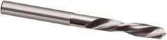Micro Drill Bit: 0.0535″ Dia, 118 °, Cobalt Bright/Uncoated, LH Cut, Spiral Flute, Oversized Shank, Series 303