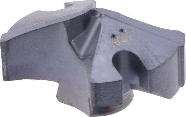 Iscar - Series IDI-SG, 0.937" Diam Grade IC908 140° Replaceable Drill Tip - Carbide, TiAlN Finish - Eagle Tool & Supply