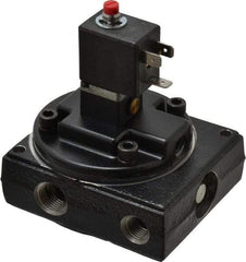 Norgren - 1.5 CV Rate, 1/4" NPT Inlet 1/4 Basic Valves - 1/4" NPT Inlet, Poppet Valve, Solenoid Actuator - Eagle Tool & Supply