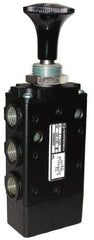 Norgren - 1/4" NPT Packed Spool Valve - Knob Type & 0.98 CV Rate - Eagle Tool & Supply