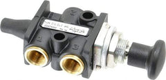 Norgren - 1/8" NPT Packed Spool Valve - Knob Type & 0.34 CV Rate - Eagle Tool & Supply