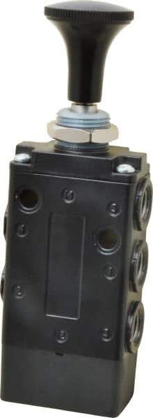 Norgren - 1/4" NPT Packed Spool Valve - Knob Type & 0.98 CV Rate - Eagle Tool & Supply