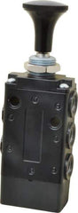 Norgren - 1/4" NPT Packed Spool Valve - Knob Type & 0.98 CV Rate - Eagle Tool & Supply