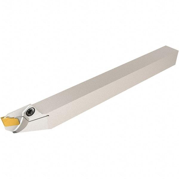 Iscar - External Thread, 1/16" Min Groove Width, 6" OAL, Left Hand Indexable Grooving Cutoff Toolholder - 1/2" Shank Height x 1/2" Shank Width, GF.. Insert Style, SGF Toolholder Style, Series Self-Grip - Eagle Tool & Supply