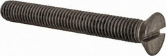 Value Collection - M10x1.50 Metric Coarse, 75mm OAL Slotted Drive Machine Screw - Flat Head, Grade 18-8 & A2 Stainless Steel, Uncoated, Without Washer - Eagle Tool & Supply