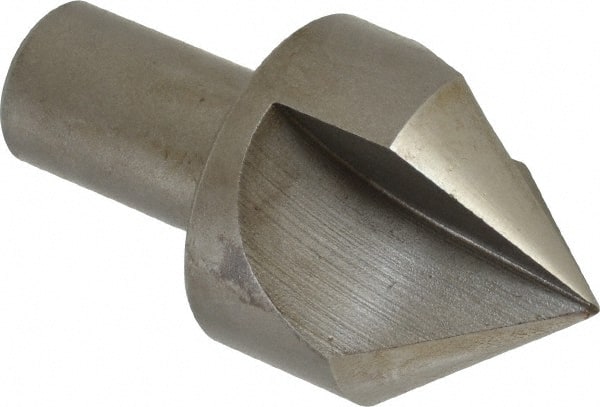 Keo - 1-1/2" Head Diam, 3/4" Shank Diam, 3 Flute 82° High Speed Steel Countersink - Eagle Tool & Supply