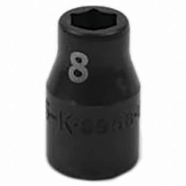 SK - Impact Socket - 3/8"DR 8MM IMPACT SOCKET - Eagle Tool & Supply