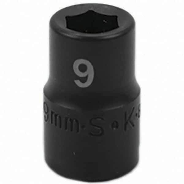 SK - Impact Socket - 3/8"DR 9MM IMPACT SOCKET - Eagle Tool & Supply