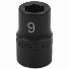 SK - Impact Socket - 3/8"DR 9MM IMPACT SOCKET - Eagle Tool & Supply
