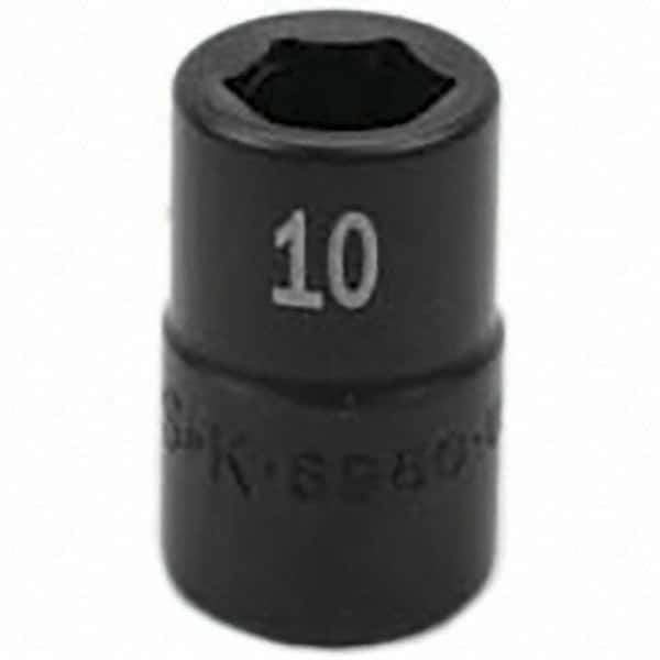 SK - Impact Socket - 3/8"DR 10MM IMPACT SOCKET - Eagle Tool & Supply