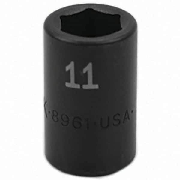 SK - Impact Socket - 3/8"DR 11MM IMPACT SOCKET - Eagle Tool & Supply