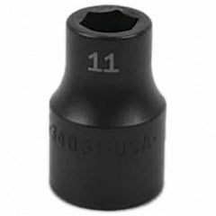SK - Impact Socket - 1/2"DR 11MM IMPACT SOCKET - Eagle Tool & Supply