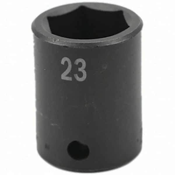 SK - Impact Socket - 1/2"DR 23MM IMPACT SOCKET - Eagle Tool & Supply
