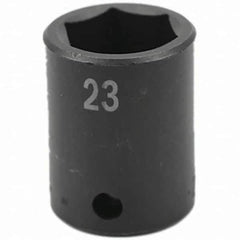 SK - Impact Socket - 1/2"DR 23MM IMPACT SOCKET - Eagle Tool & Supply