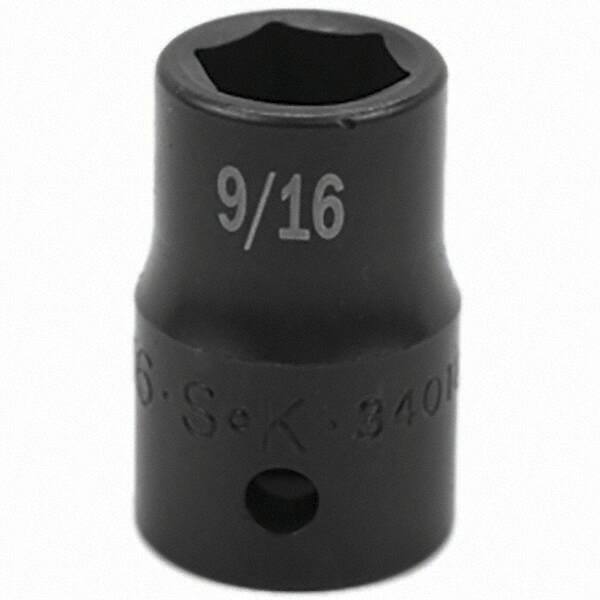 SK - Impact Socket - 1/2"DR 9/16" IMPACT SOCKET - Eagle Tool & Supply
