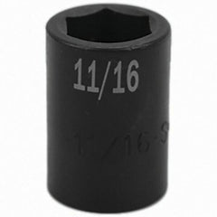 SK - Impact Socket - 1/2"DR 11/16" IMPACT SOCKET - Eagle Tool & Supply