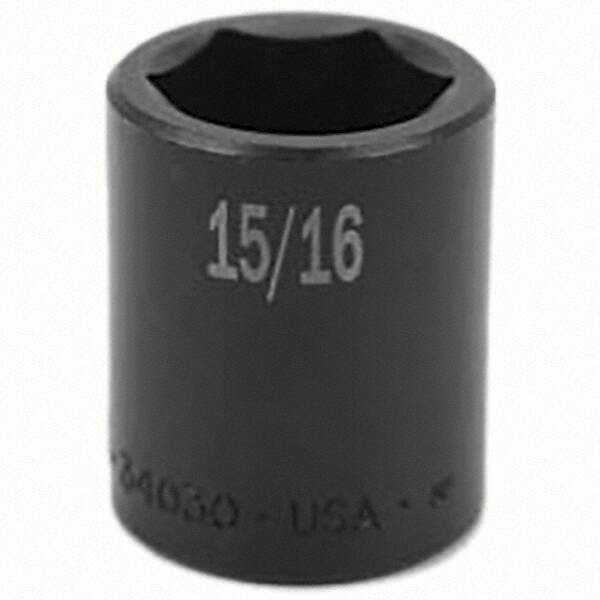 SK - Impact Socket - 1/2"DR 15/16" IMPACT SOCKET - Eagle Tool & Supply