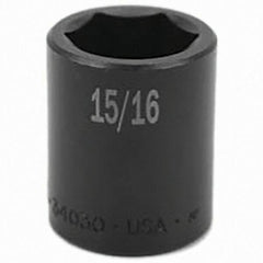 SK - Impact Socket - 1/2"DR 15/16" IMPACT SOCKET - Eagle Tool & Supply