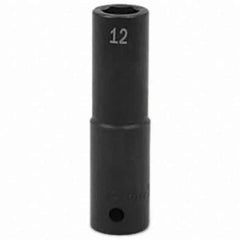 SK - Impact Socket - 1/2"DR 12MM DEEP IMPACT SOCKET - Eagle Tool & Supply